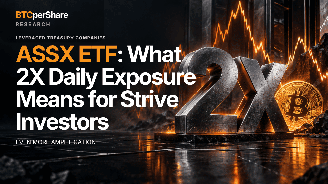 ASSX ETF: What 2X Daily Exposure Means for Strive Investors